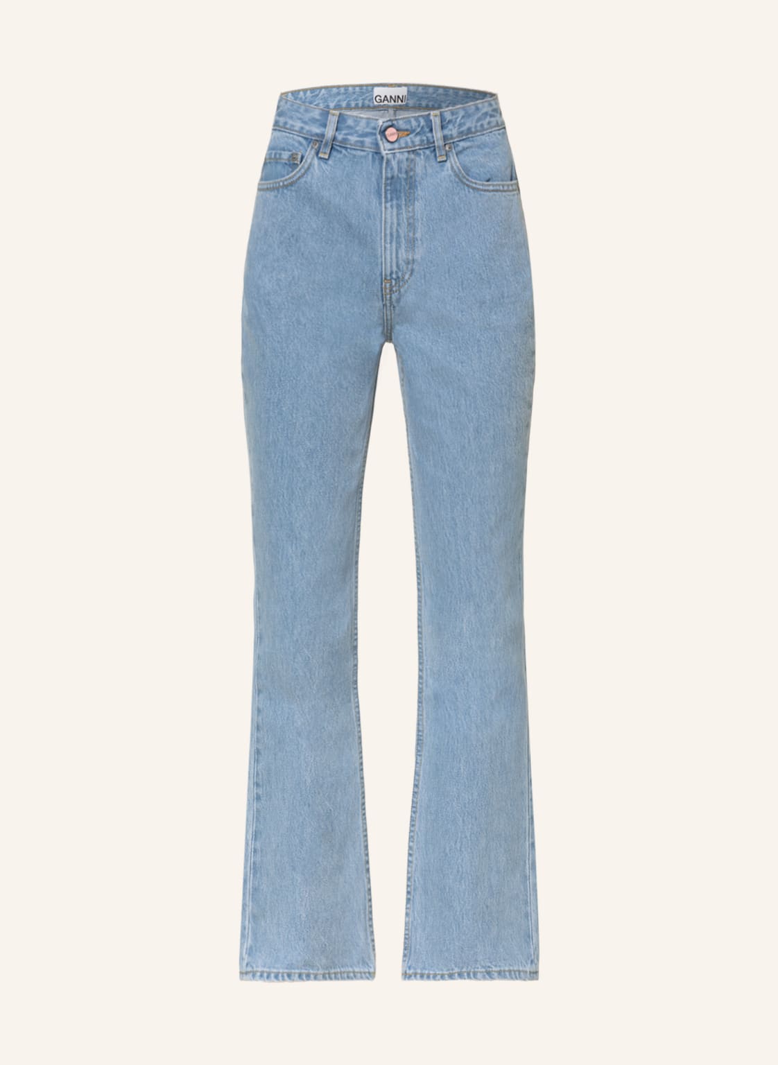 Ganni Flared Jeans blau von Ganni