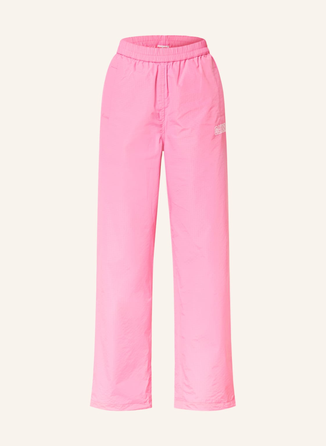 Ganni Hose Im Jogging-Stil pink von Ganni