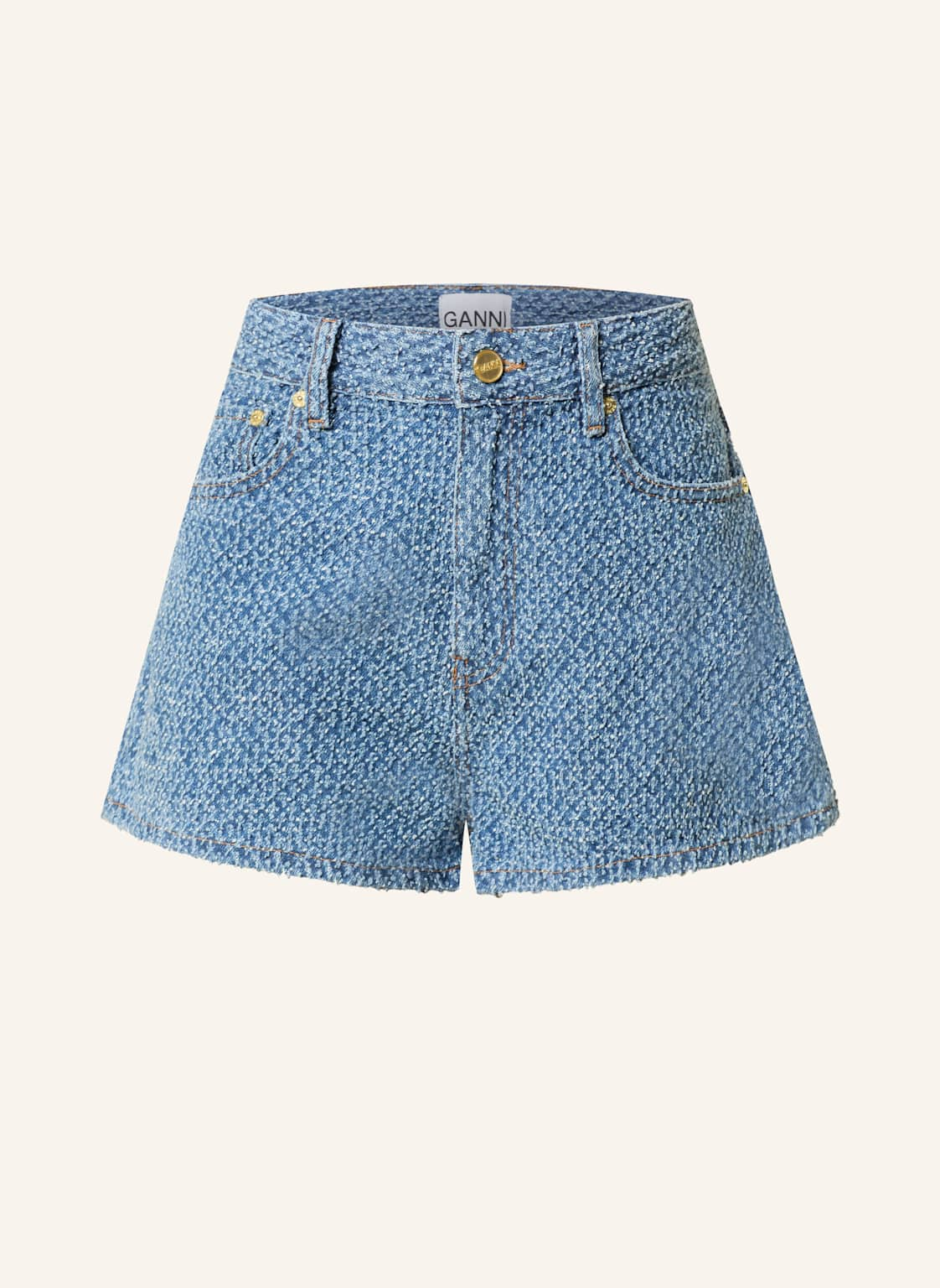 Ganni Jeansshorts blau von Ganni