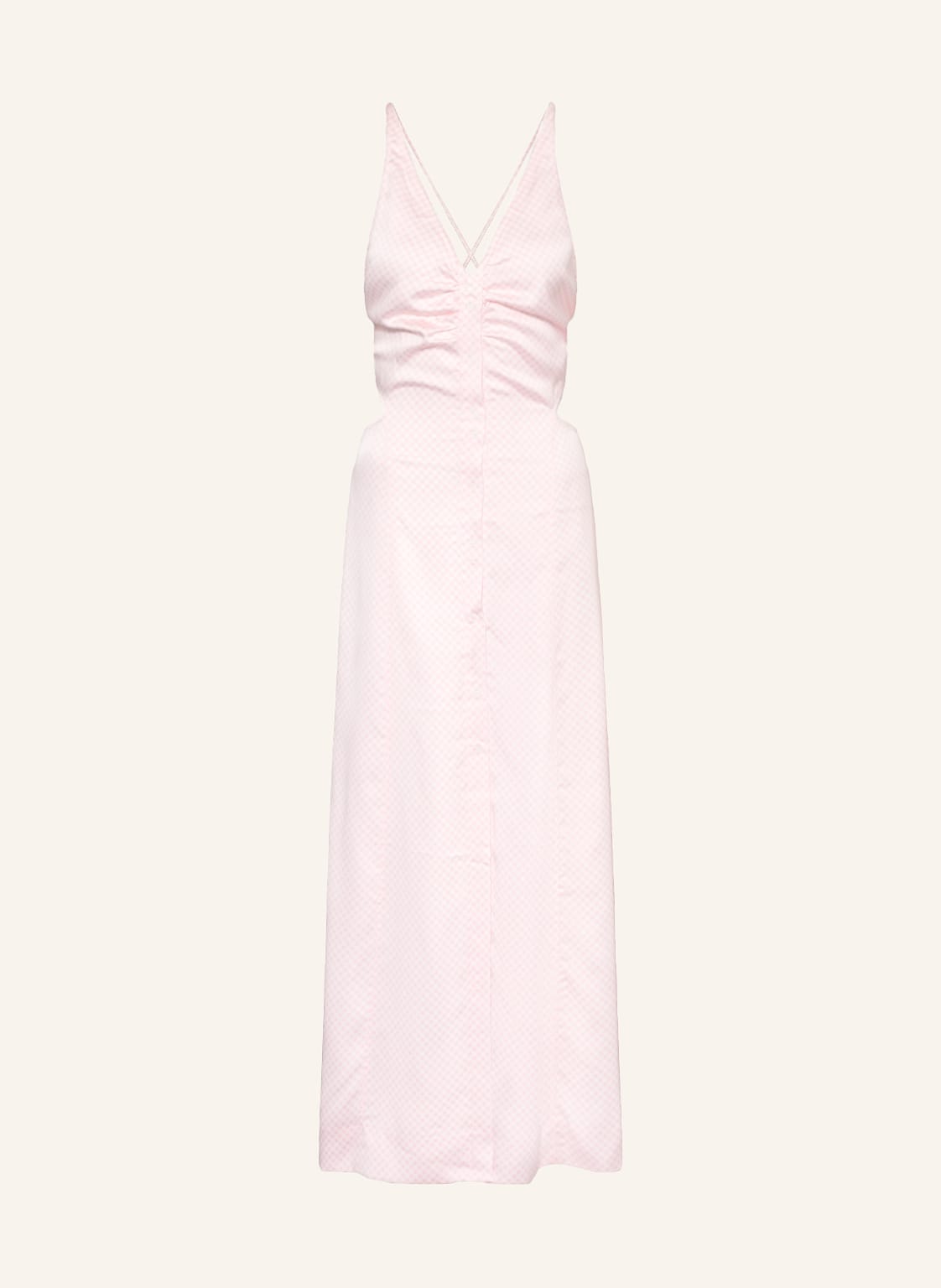 Ganni Kleid Mit Cut-Outs rosa Ganni Kleid Mit Cut-Outs rosa von Ganni