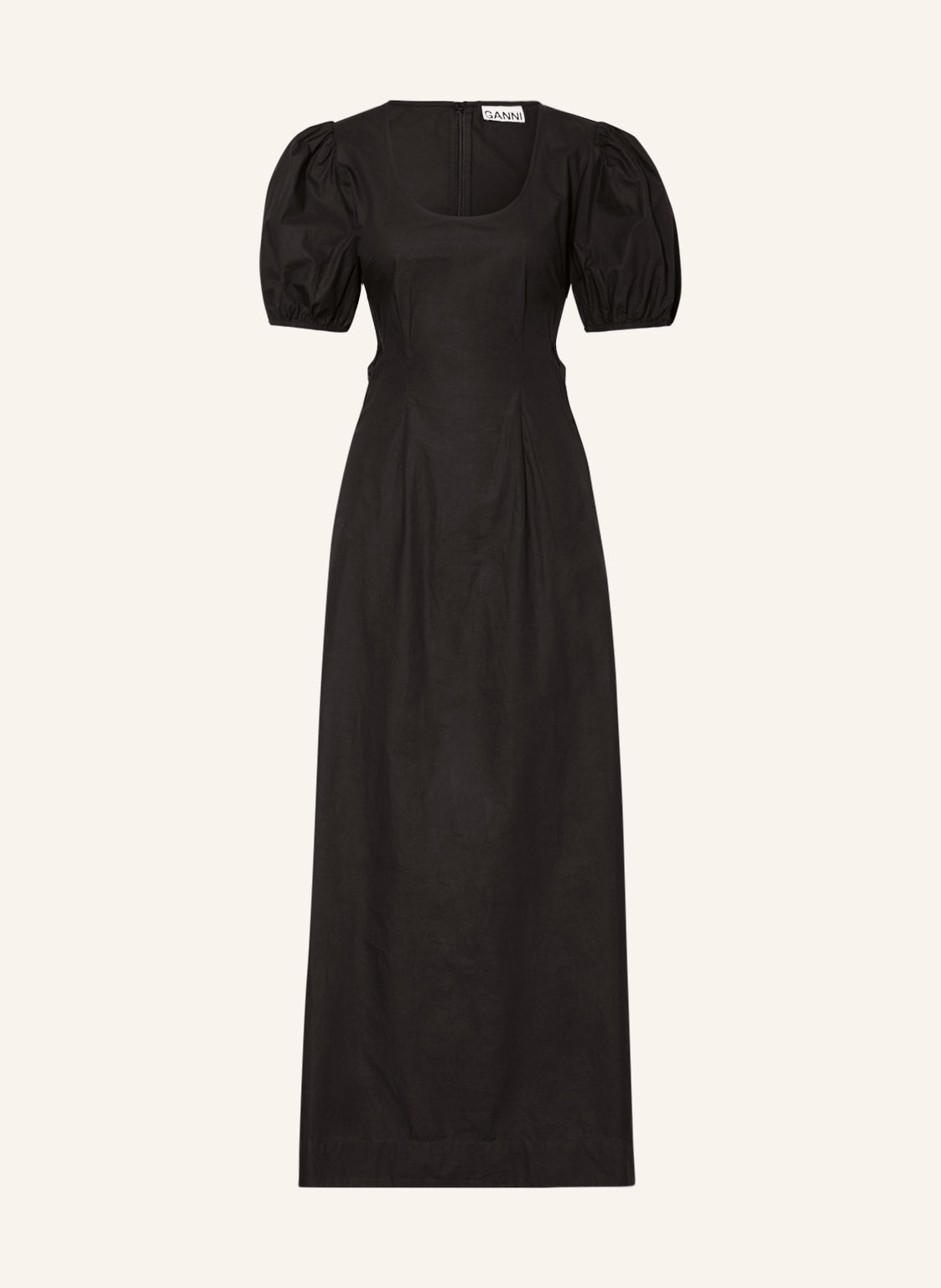 Ganni Kleid Mit Cut-Outs schwarz von Ganni