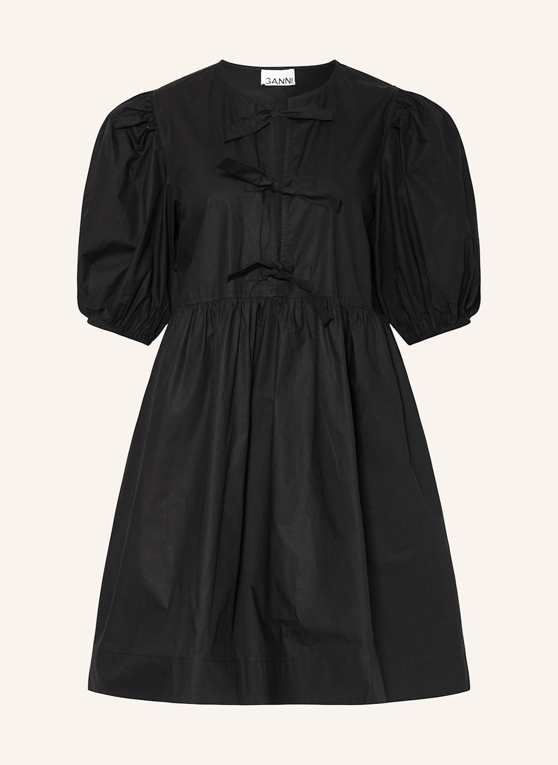 Ganni Kleid schwarz von Ganni