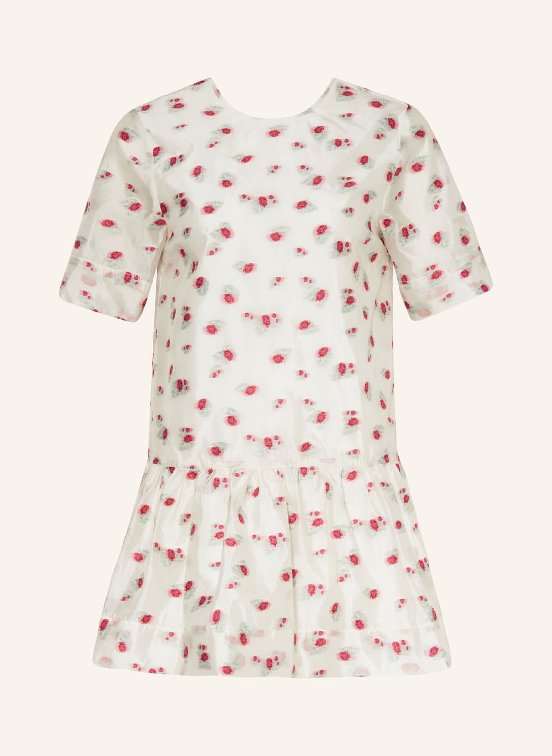 Ganni Kleid weiss Ganni Kleid weiss von Ganni