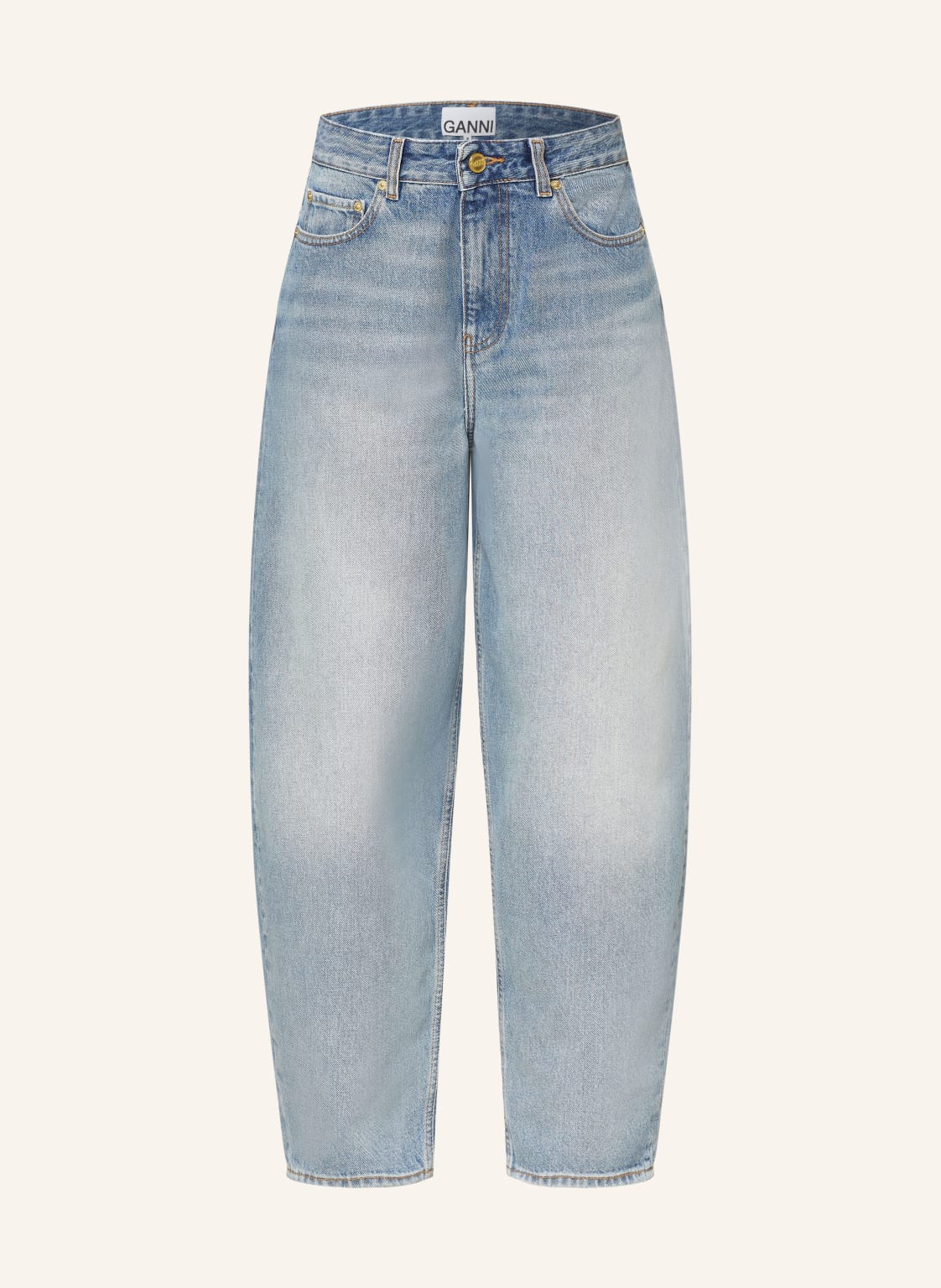 Ganni Mom Jeans blau von Ganni