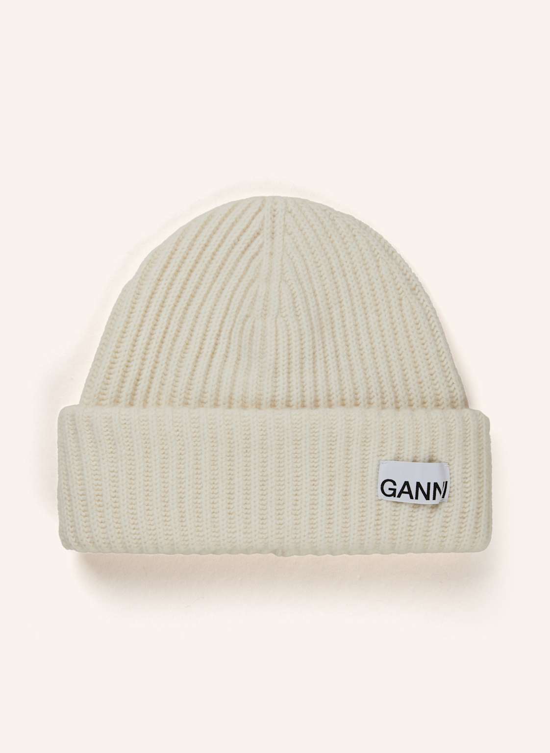 Ganni Mütze beige von Ganni