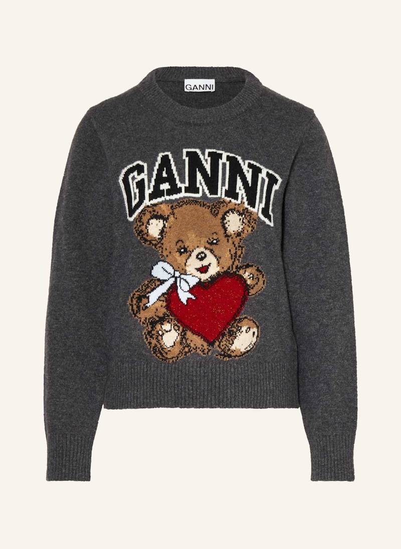 Ganni Pullover grau von Ganni