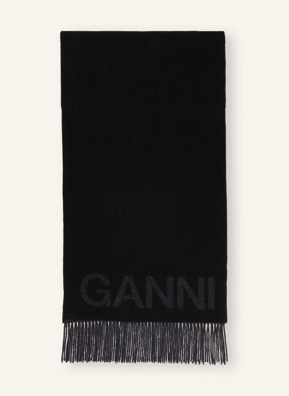 Ganni Schal schwarz Ganni Schal schwarz von Ganni