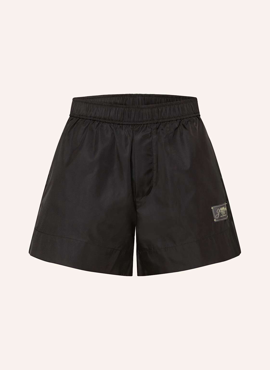 Ganni Shorts schwarz von Ganni