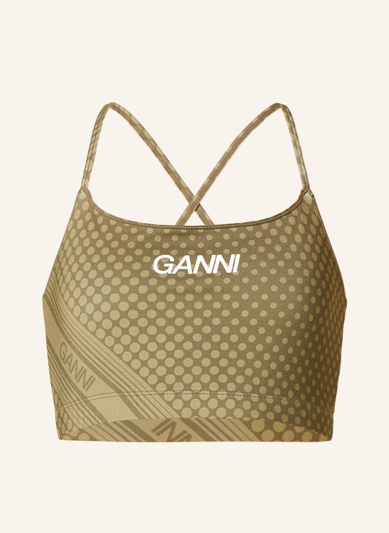 Ganni Sport-Bh gruen von Ganni