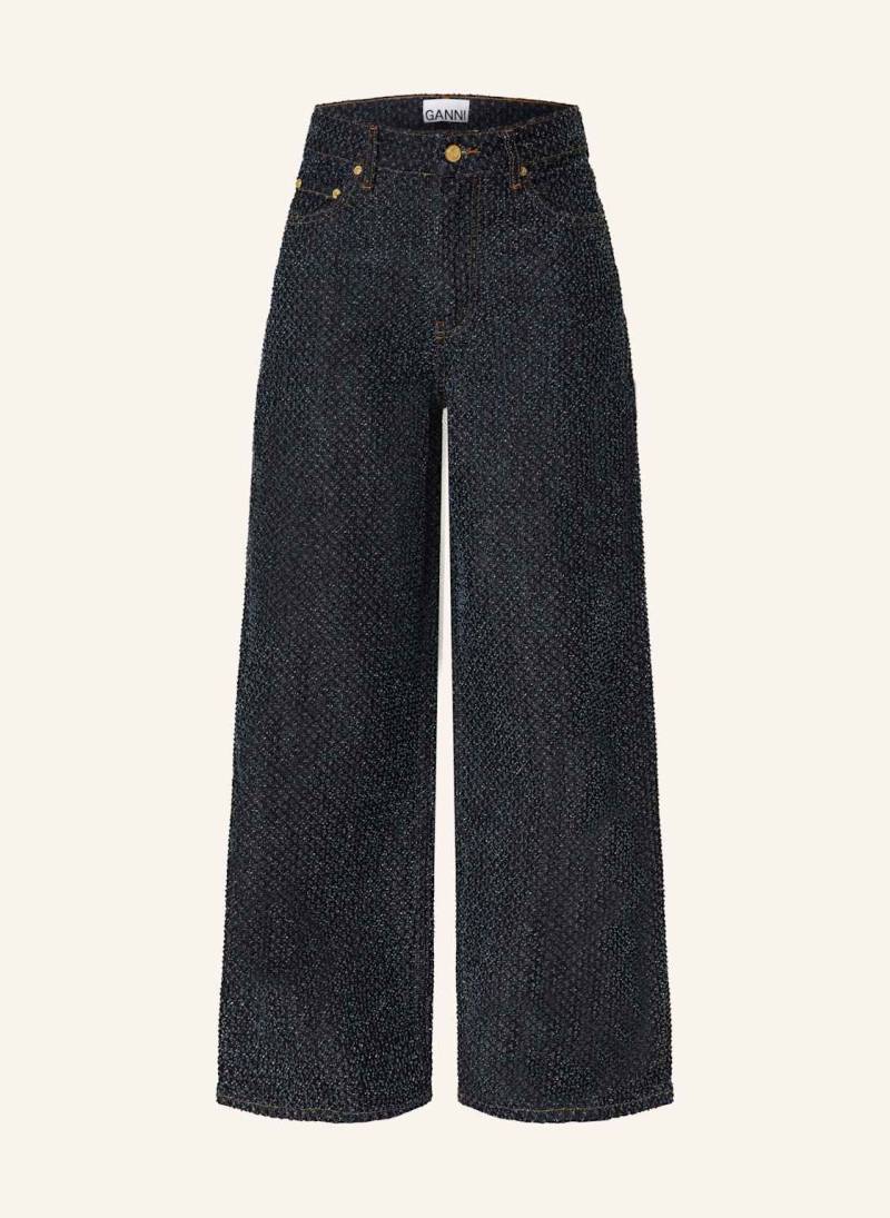 Ganni Straight Jeans blau von Ganni