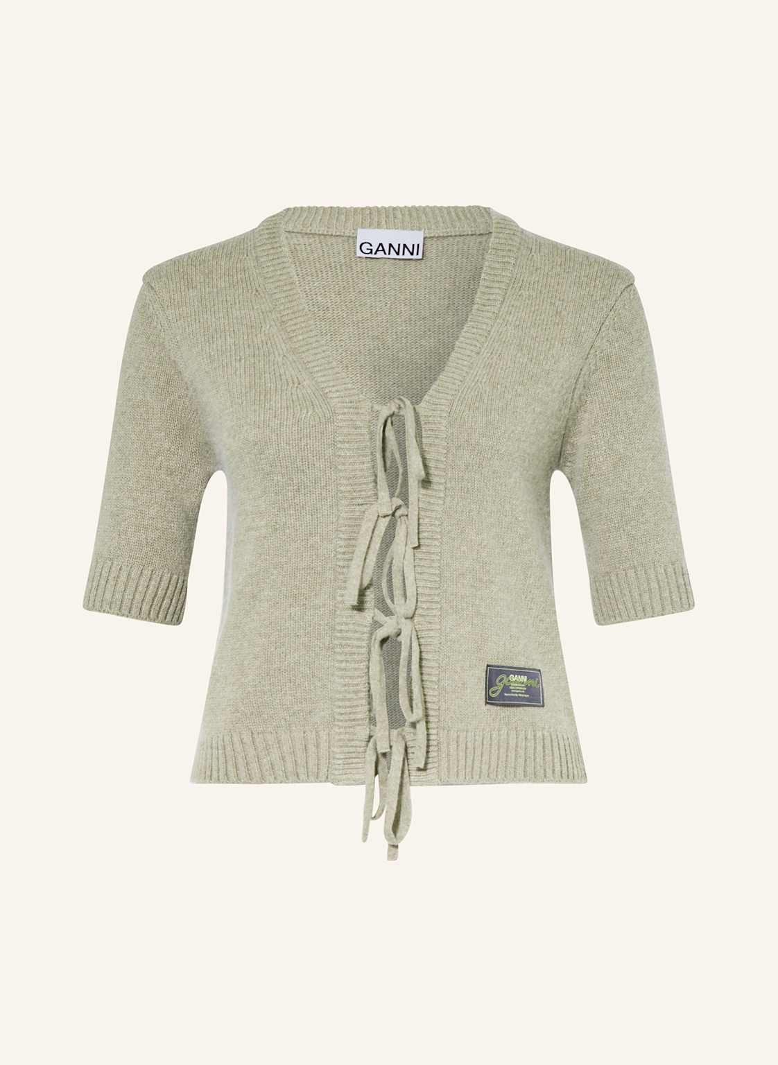 Ganni Strickjacke gruen von Ganni