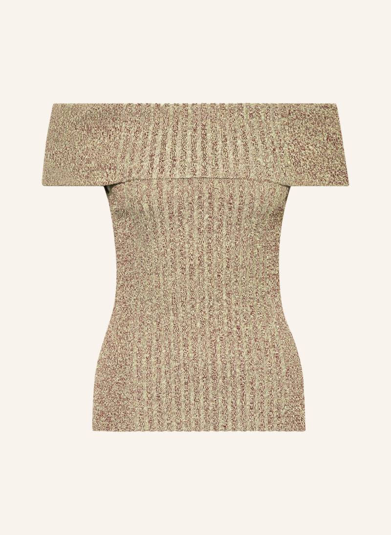 Ganni Stricktop beige von Ganni