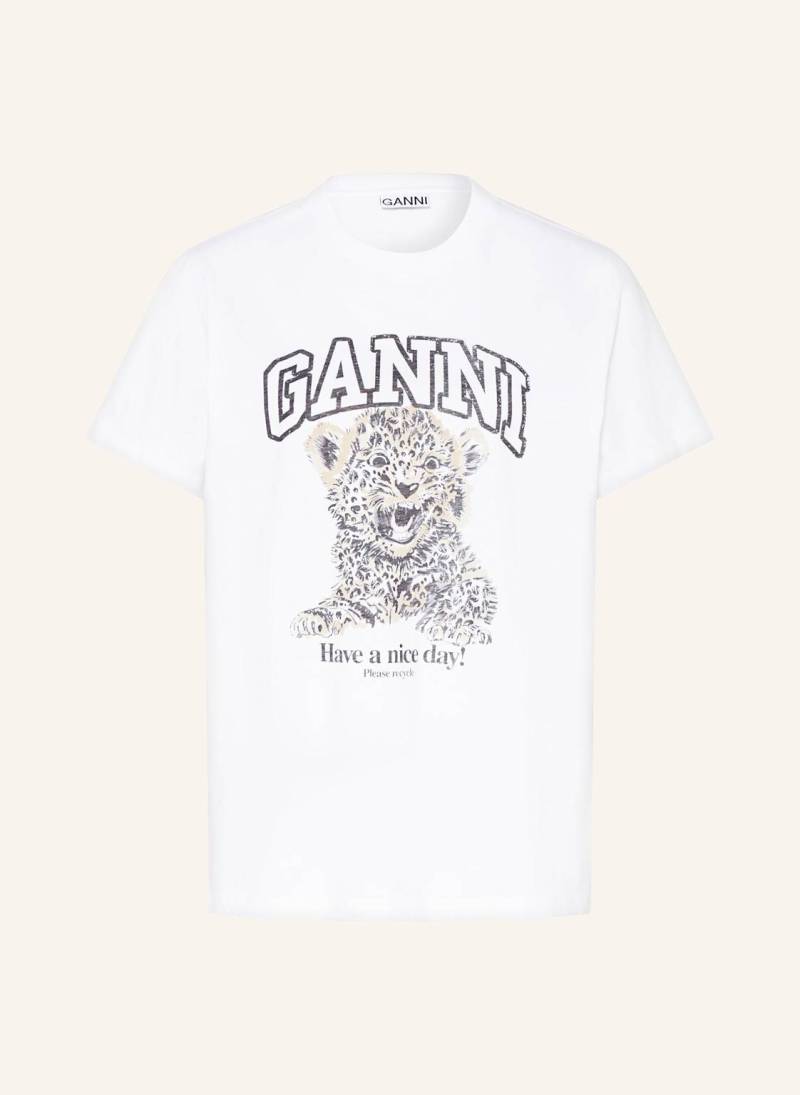 Ganni T-Shirt beige Ganni T-Shirt beige von Ganni