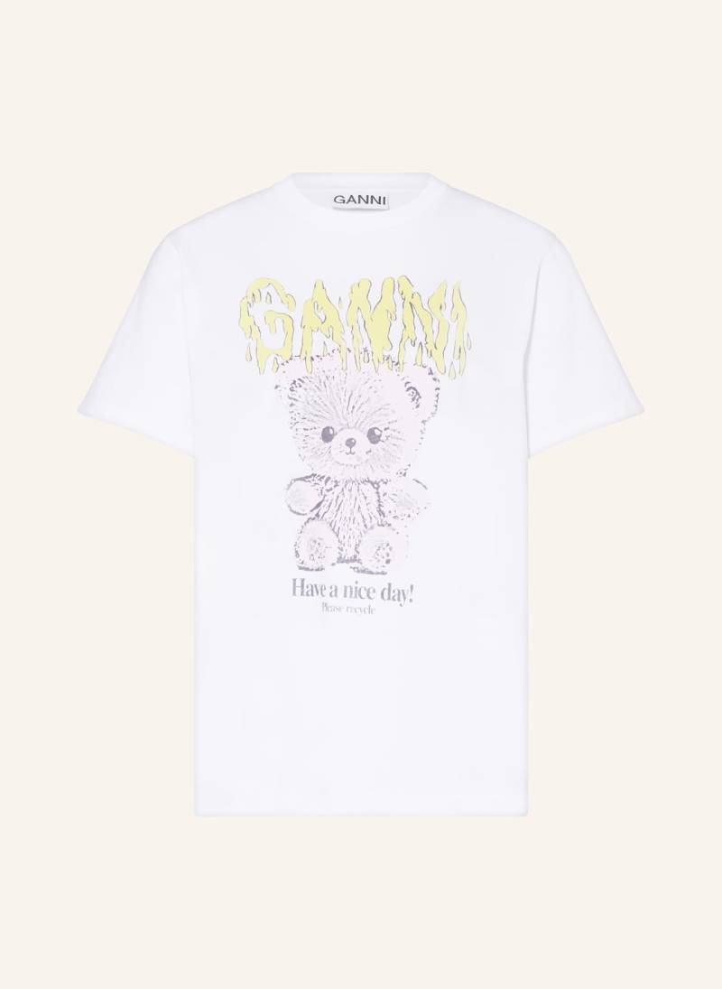 Ganni T-Shirt weiss von Ganni