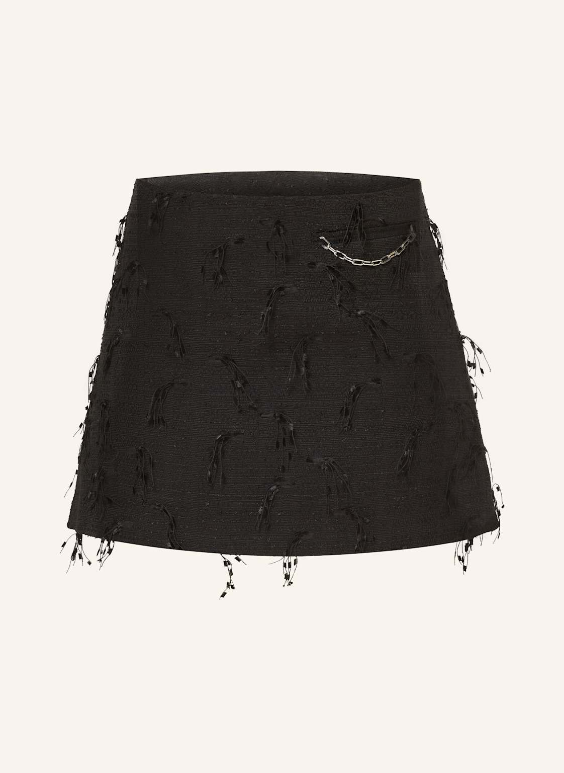 Ganni Tweed-Rock schwarz Ganni Tweed-Rock schwarz von Ganni
