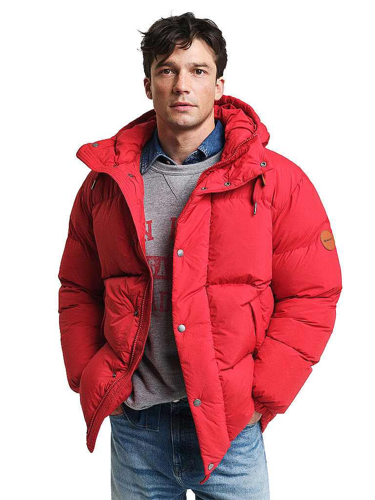 GANT Daunenjacke  rot | L von Gant