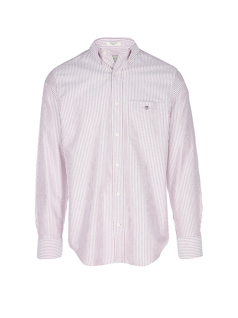 GANT Hemd Regular Fit  dunkelrot | 4XL von Gant