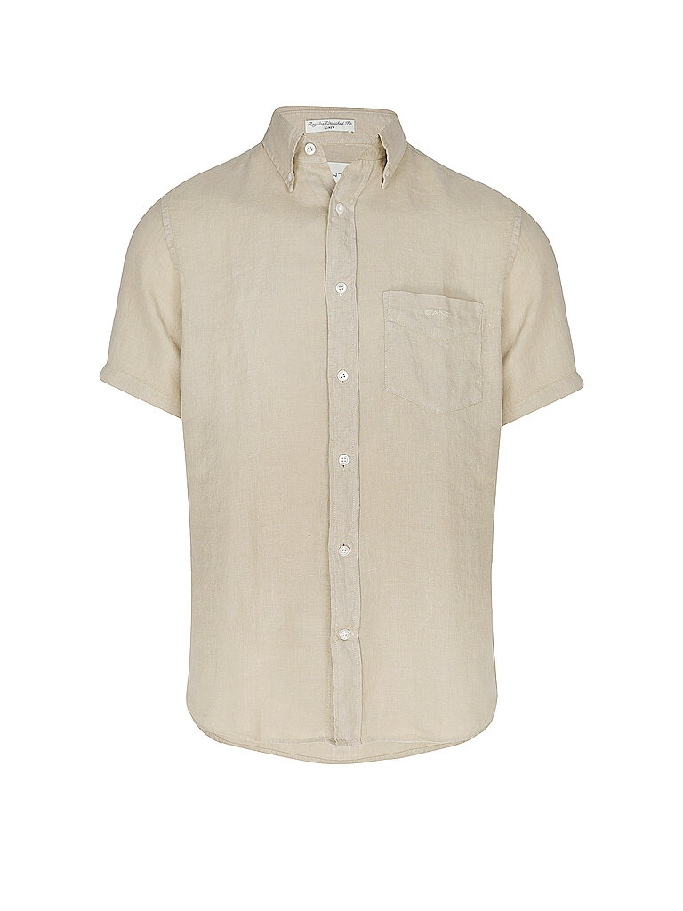 GANT Leinehemd  beige | M von Gant