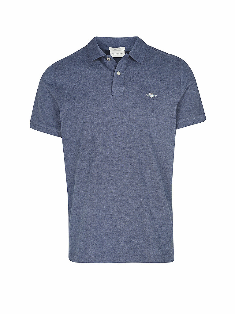 GANT Poloshirt Regular Fit blau | XXXL von Gant