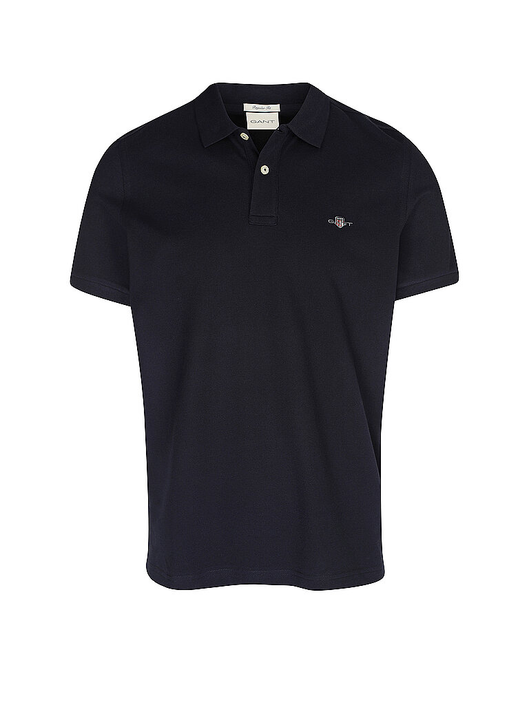 GANT Poloshirt Regular Fit dunkelblau | 4XL von Gant