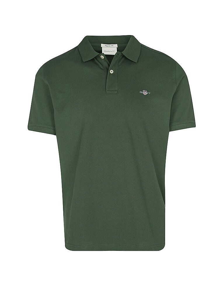 GANT Poloshirt Regular Fit dunkelgrün | XXL von Gant