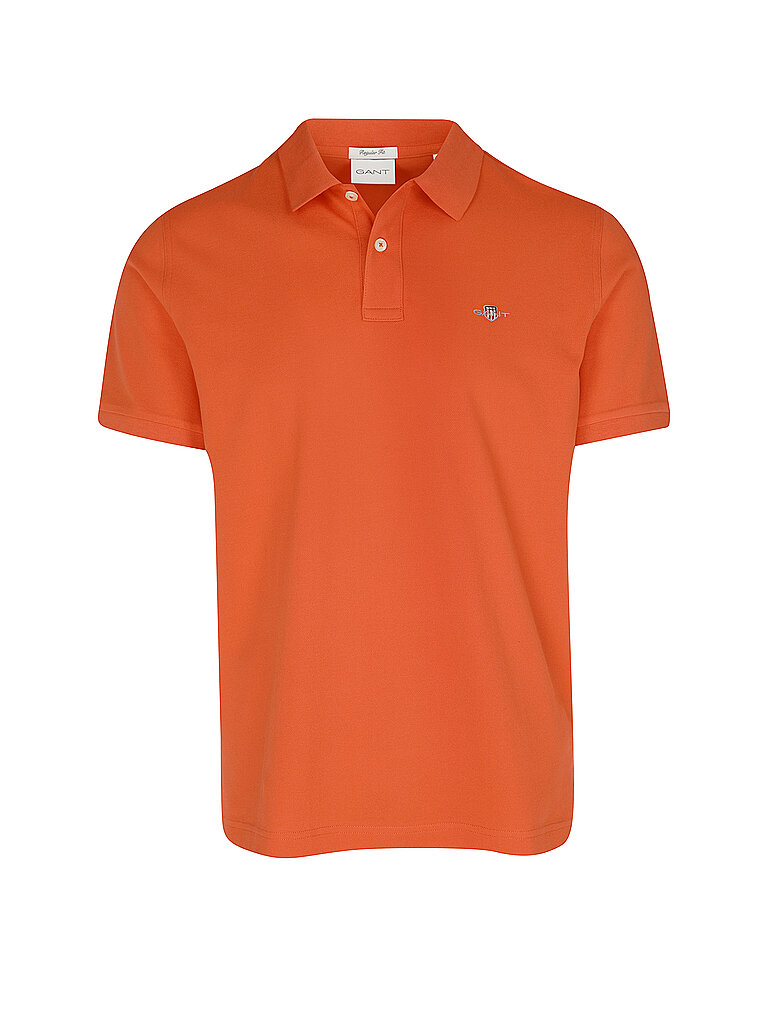 GANT Poloshirt Regular Fit orange | XL von Gant