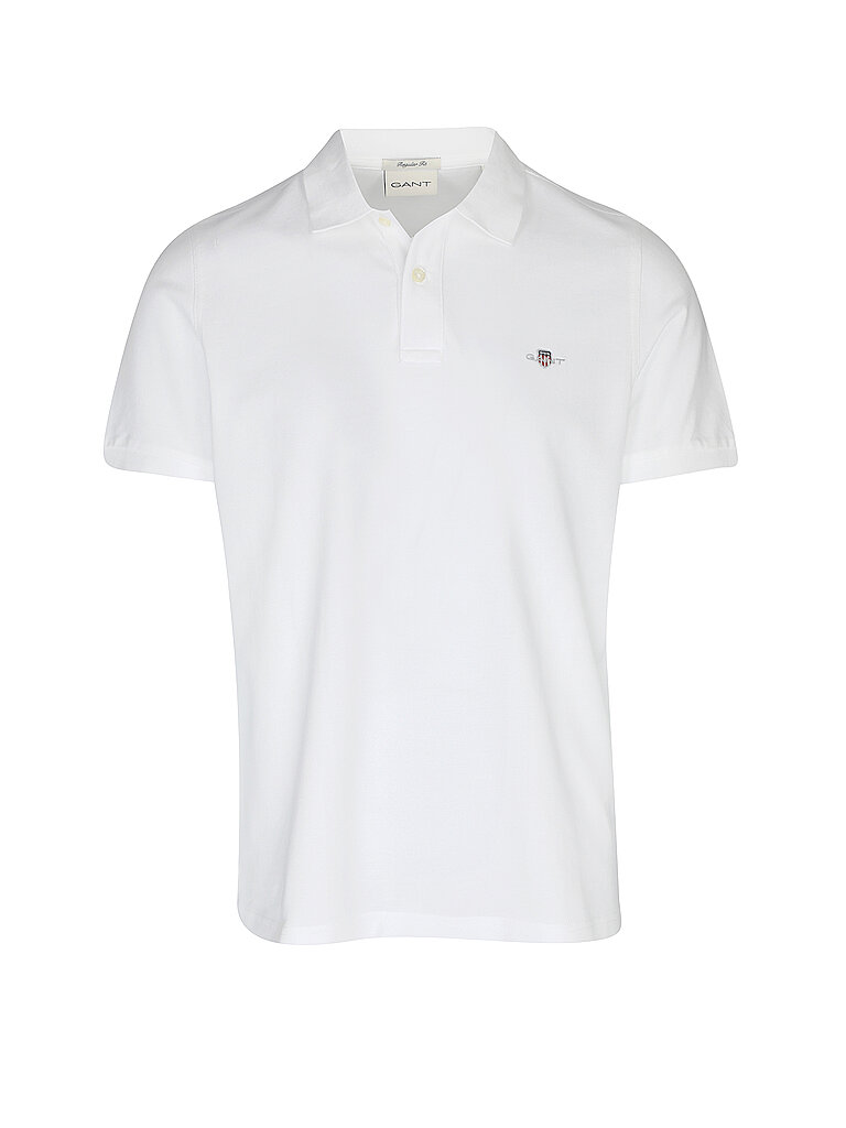 GANT Poloshirt Regular Fit weiss | 4XL von Gant