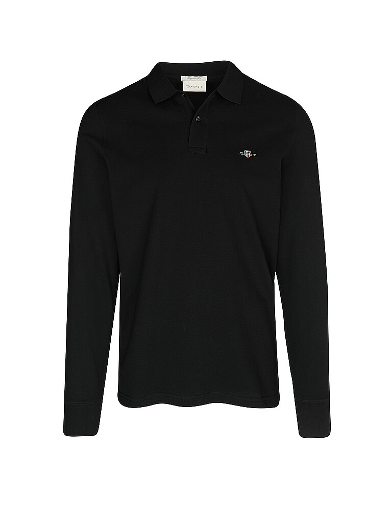 GANT Poloshirt Slim Fit schwarz | M von Gant