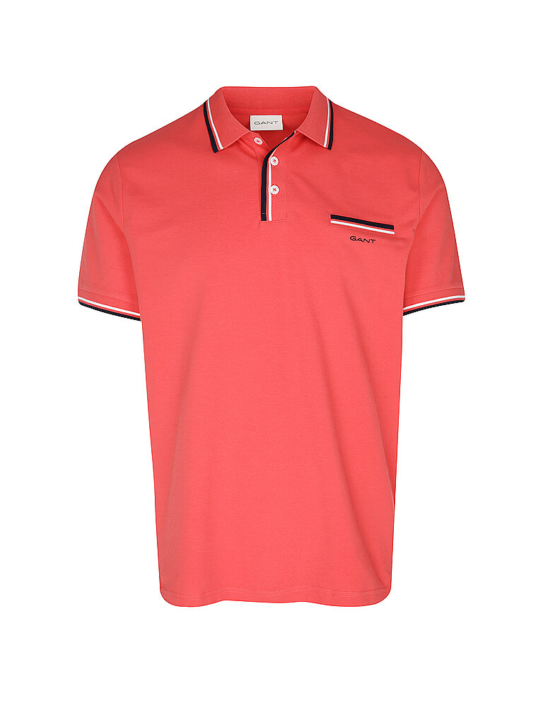 GANT Poloshirt TIPPING koralle | L von Gant