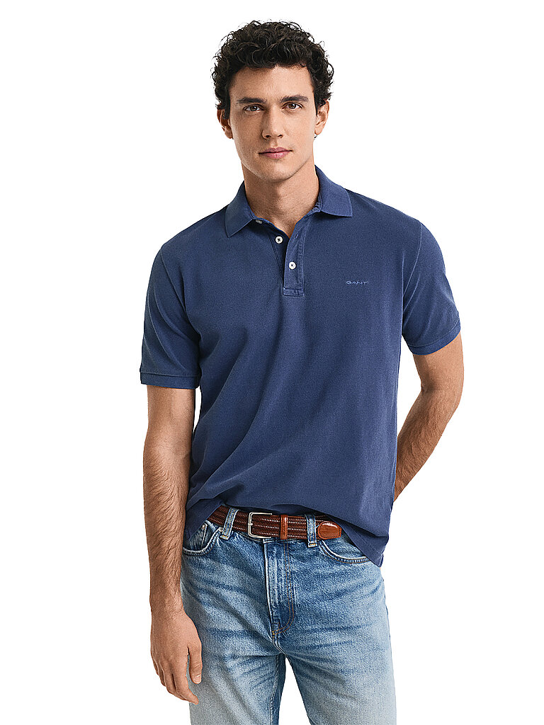 GANT Poloshirt  dunkelblau | L von Gant