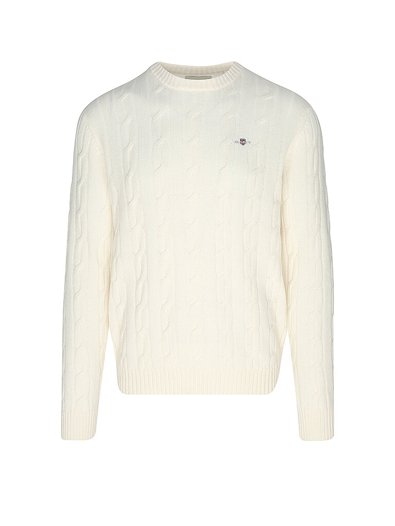 GANT Pullover  creme | L von Gant