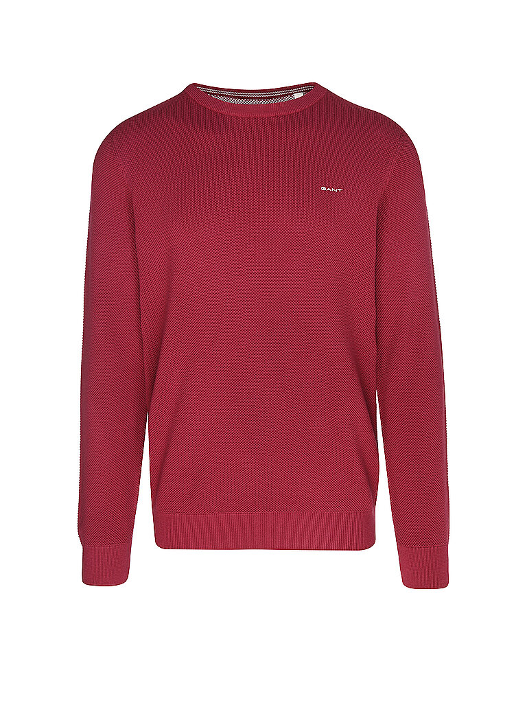 GANT Pullover dunkelrot | L von Gant