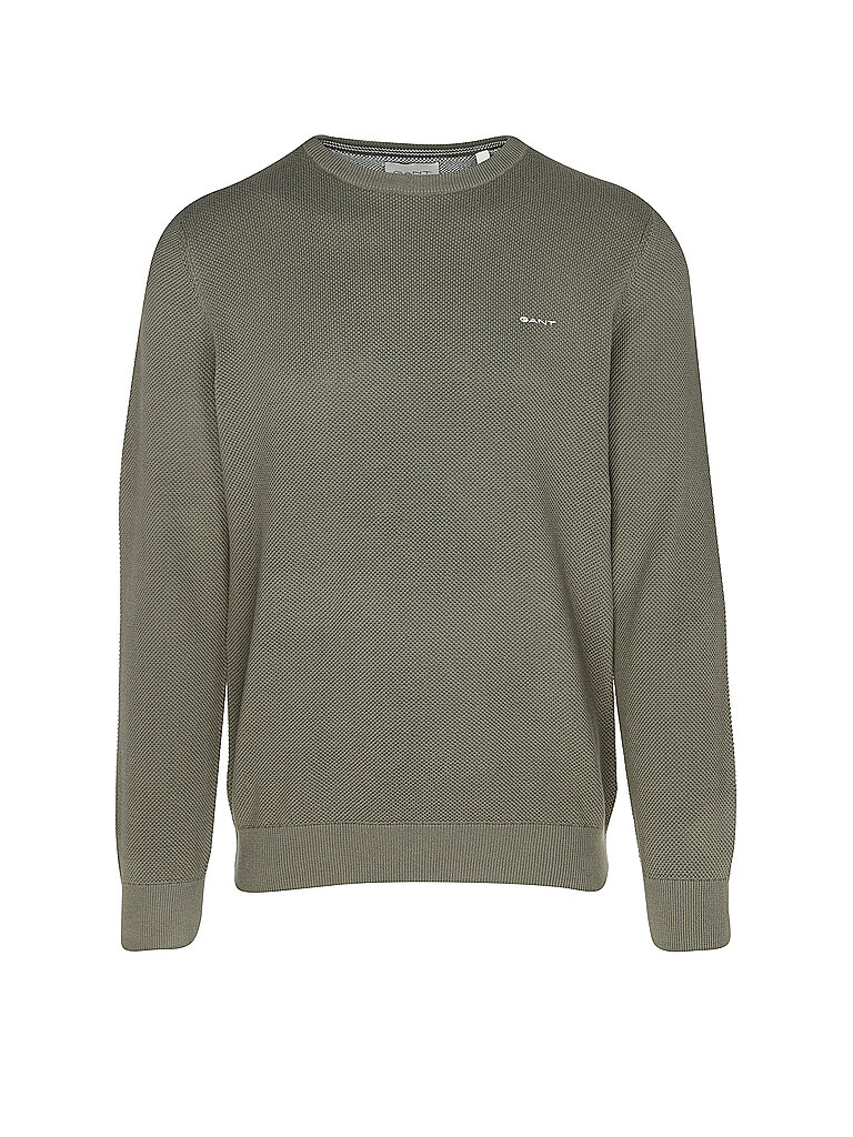 GANT Pullover  olive | M von Gant