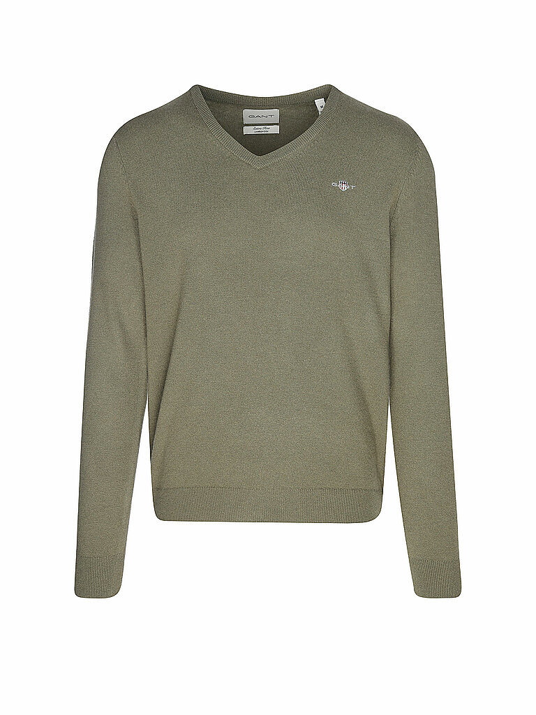 GANT Pullover olive | XXXL von Gant