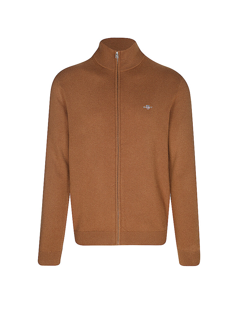 GANT Strickjacke braun | L von Gant