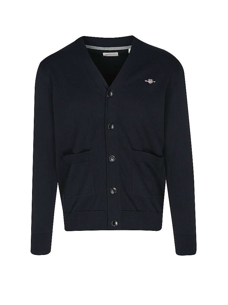 GANT Strickjacke dunkelblau | L von Gant