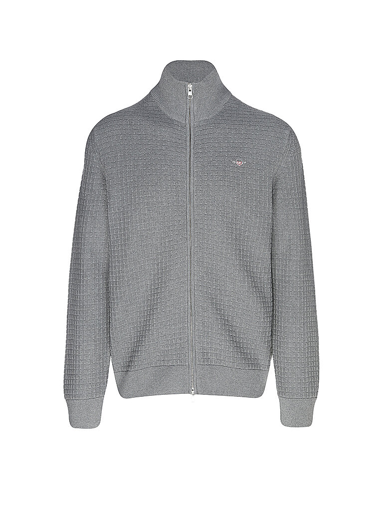 GANT Strickjacke  grau | L von Gant