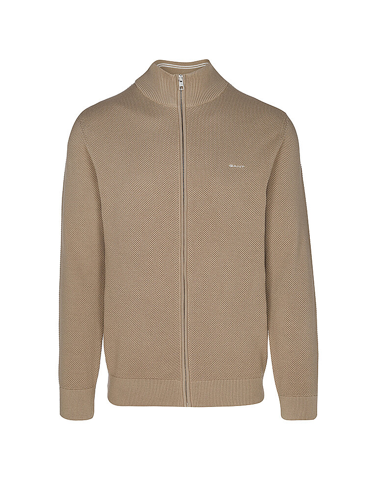 GANT Strickjacke olive | L von Gant