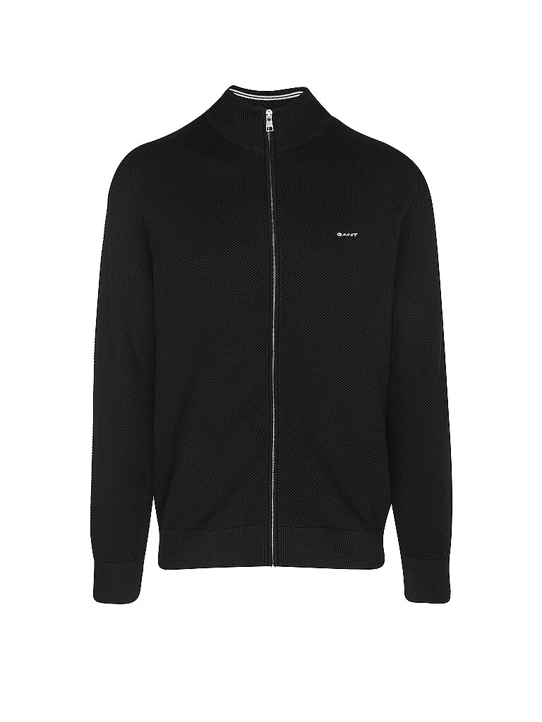 GANT Strickjacke schwarz | XXL von Gant