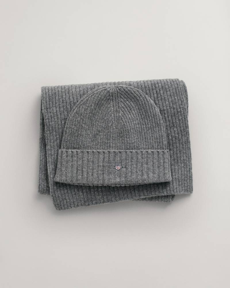 Gant Beanie »SHIELD BEANIE & SCARF GIFT SET«, (Set, 2er) von Gant