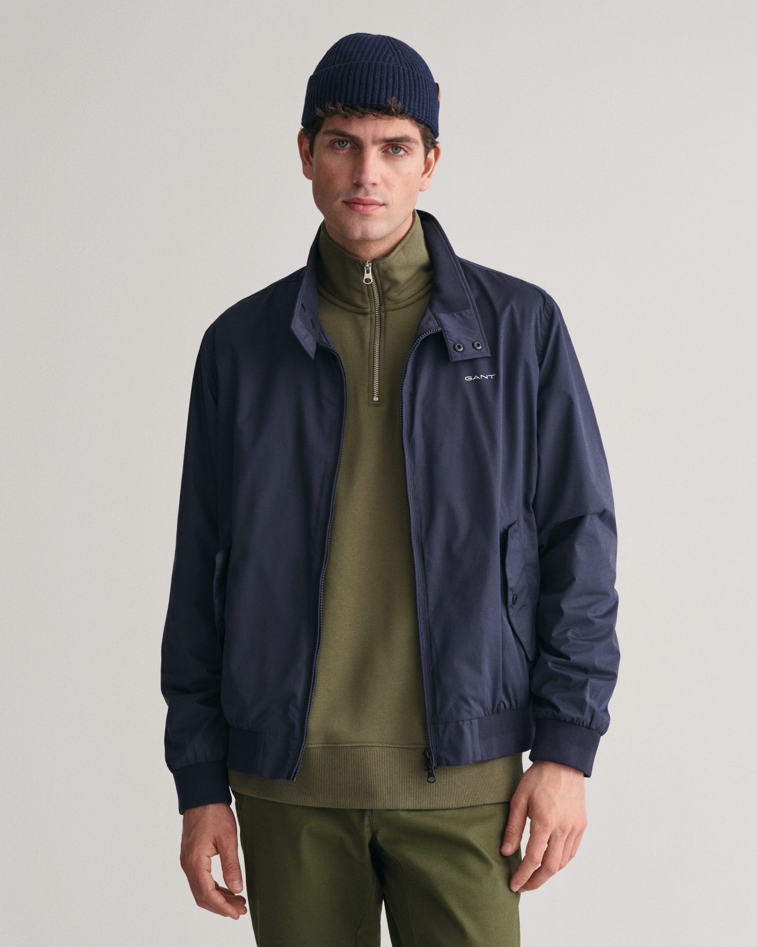 Gant Blouson »Leichte, taillierte Jacke, wetterbeständige Harrington Jacke Klassisch« von Gant