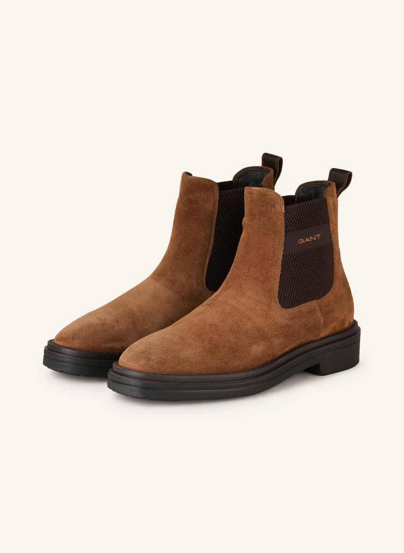 Gant Chelsea-Boots Boggar braun von Gant