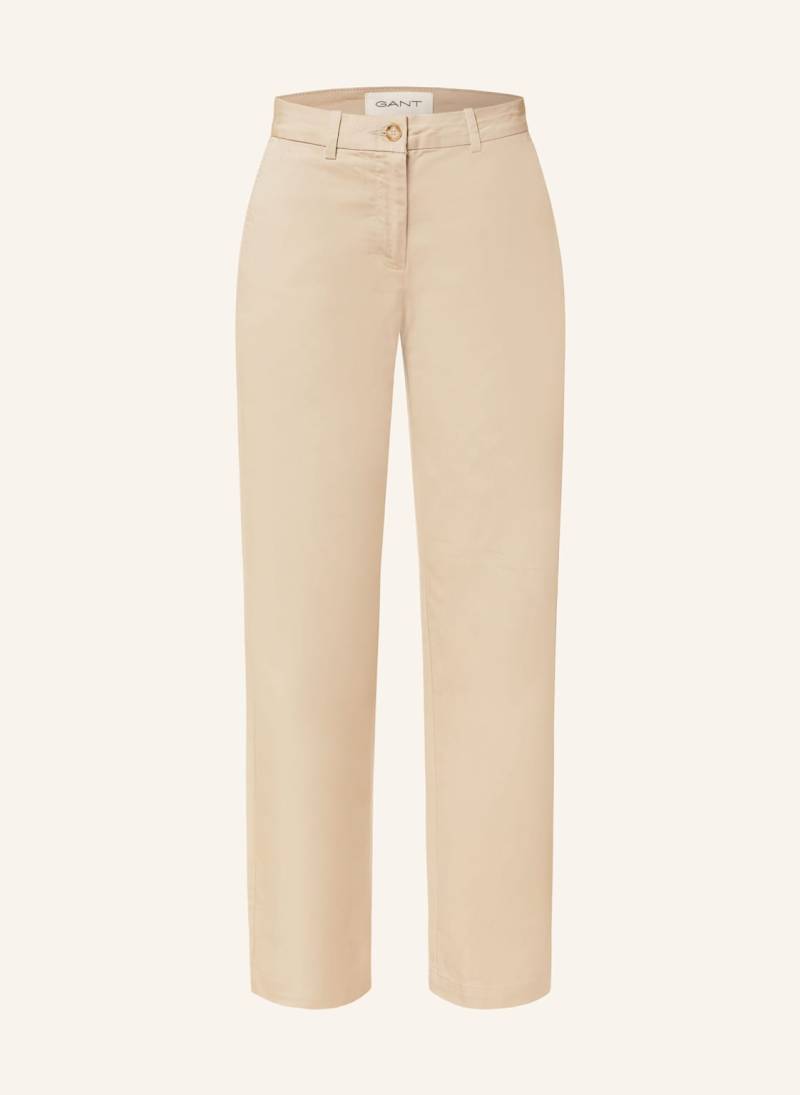 Gant Chino Regular Fit beige von Gant