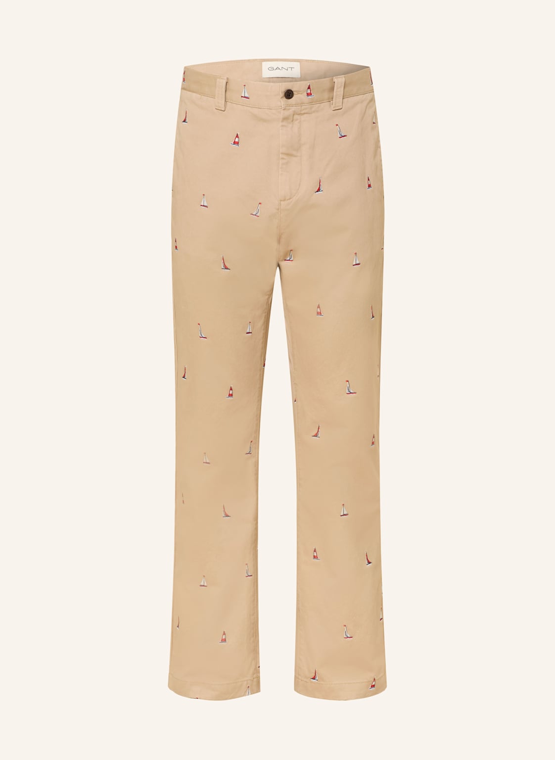 Gant Chino Straight Fit beige Gant Chino Straight Fit beige von Gant