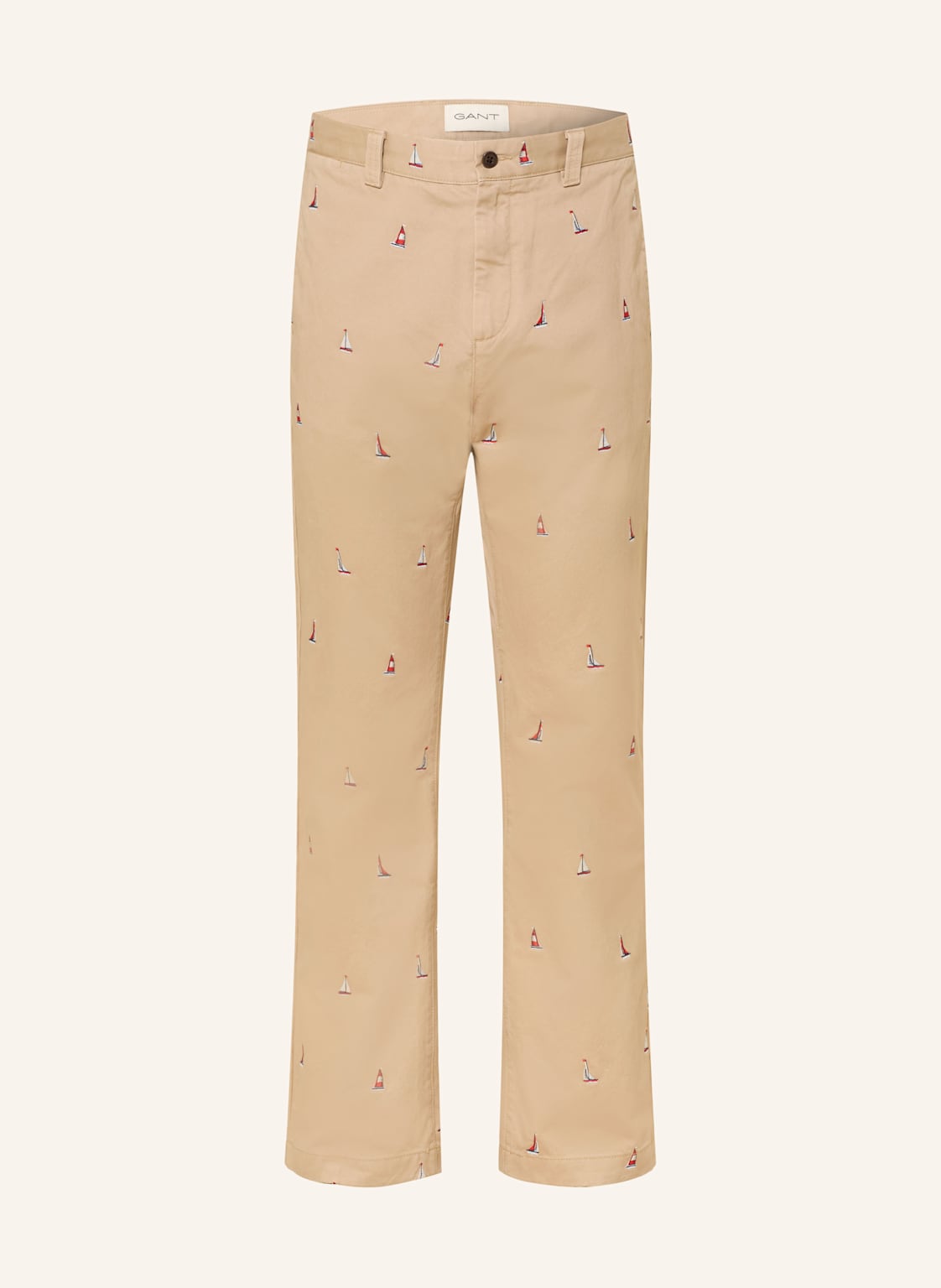 Gant Chino Straight Fit beige von Gant