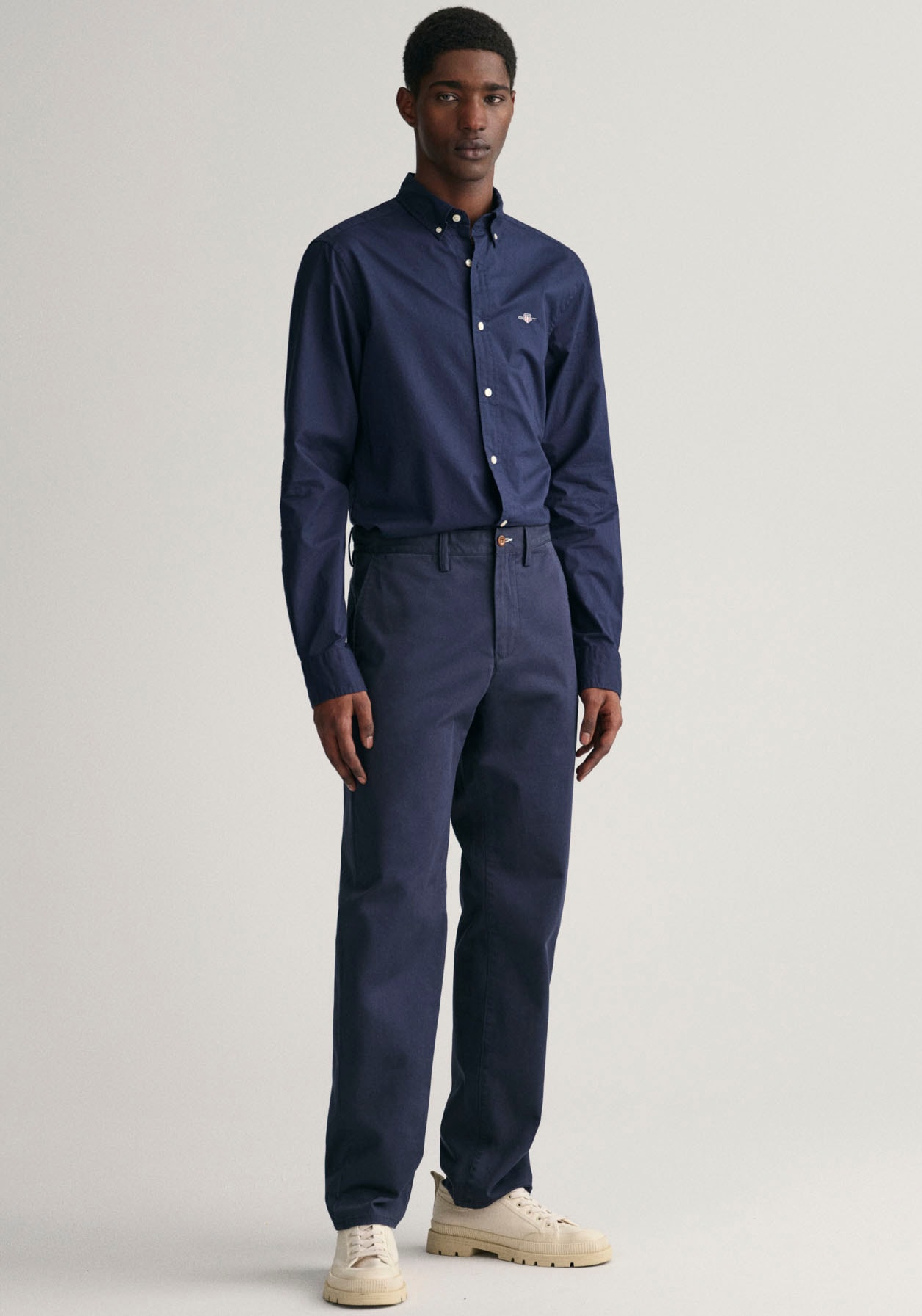 Gant Chinohose »REGULAR TWILL CHINOS«, Regumit gefütterten Seitentaschen von Gant