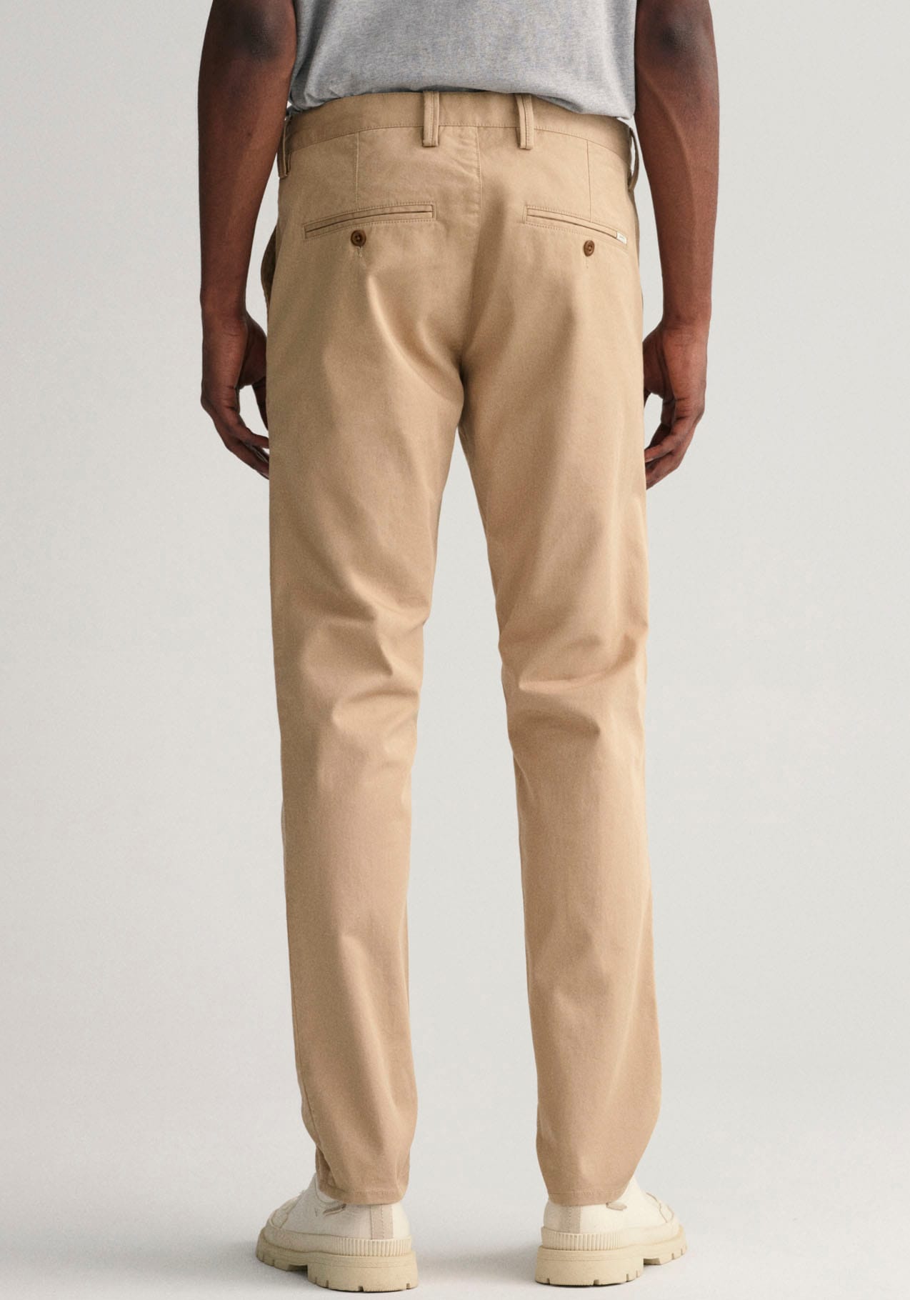 Gant Chinohose »SLIM TWILL CHINOS«, mit gefütterten Seitentaschen von Gant