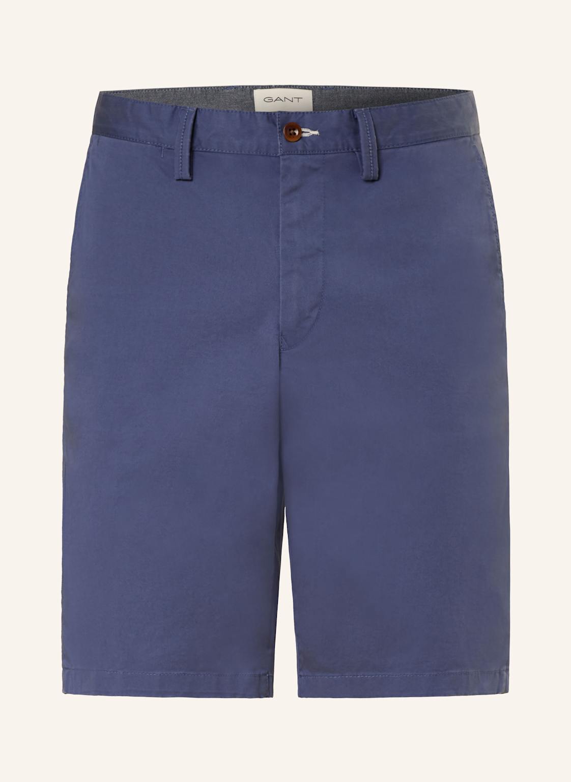 Gant Chinoshorts Relaxed Fit blau von Gant