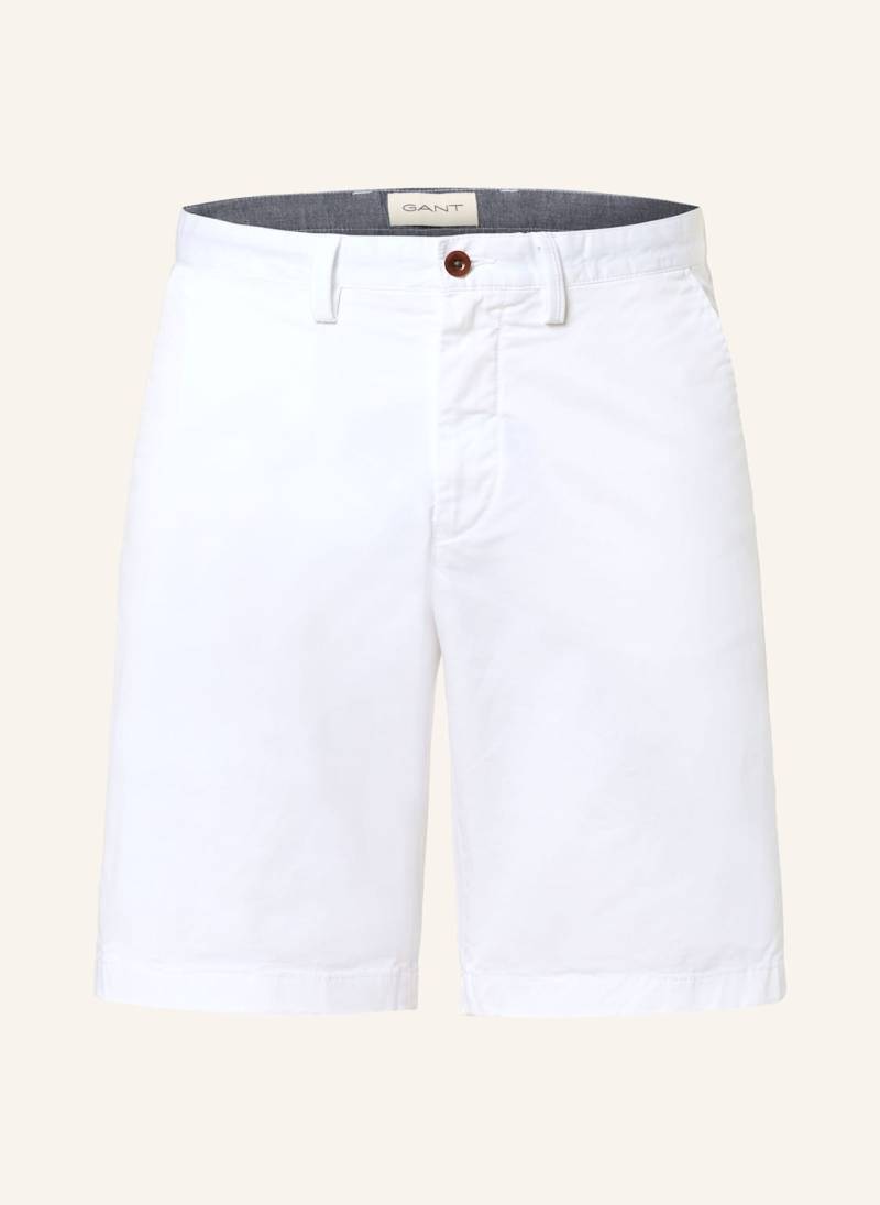 Gant Chinoshorts Relaxed Fit weiss von Gant