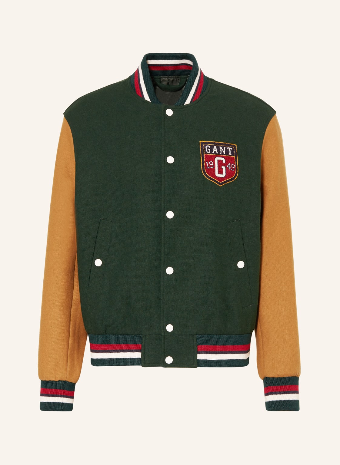 Gant College-Jacke braun von Gant